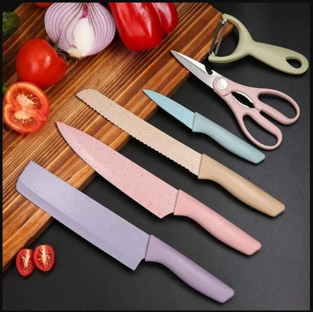 Set noževa sa makazama i rezačem